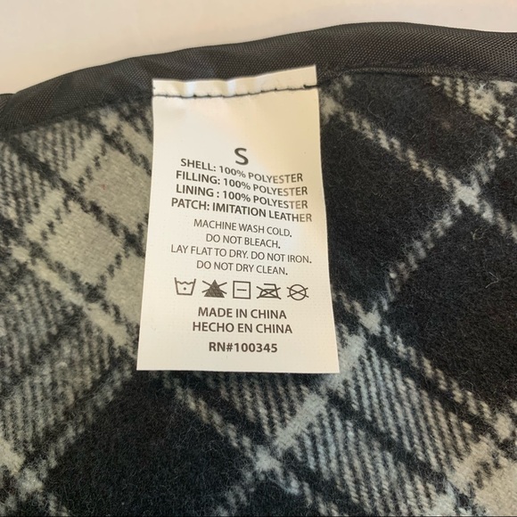 HP Pet Barn Coat | Insulated Puffer Jacket | Boutique | New S Black Quilted Dog - Picture 5 of 17